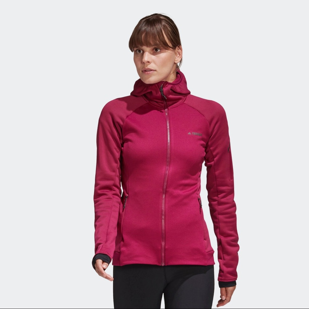 ADIDAS TERREX STOCKHORN HOODED FLEECE JACKET